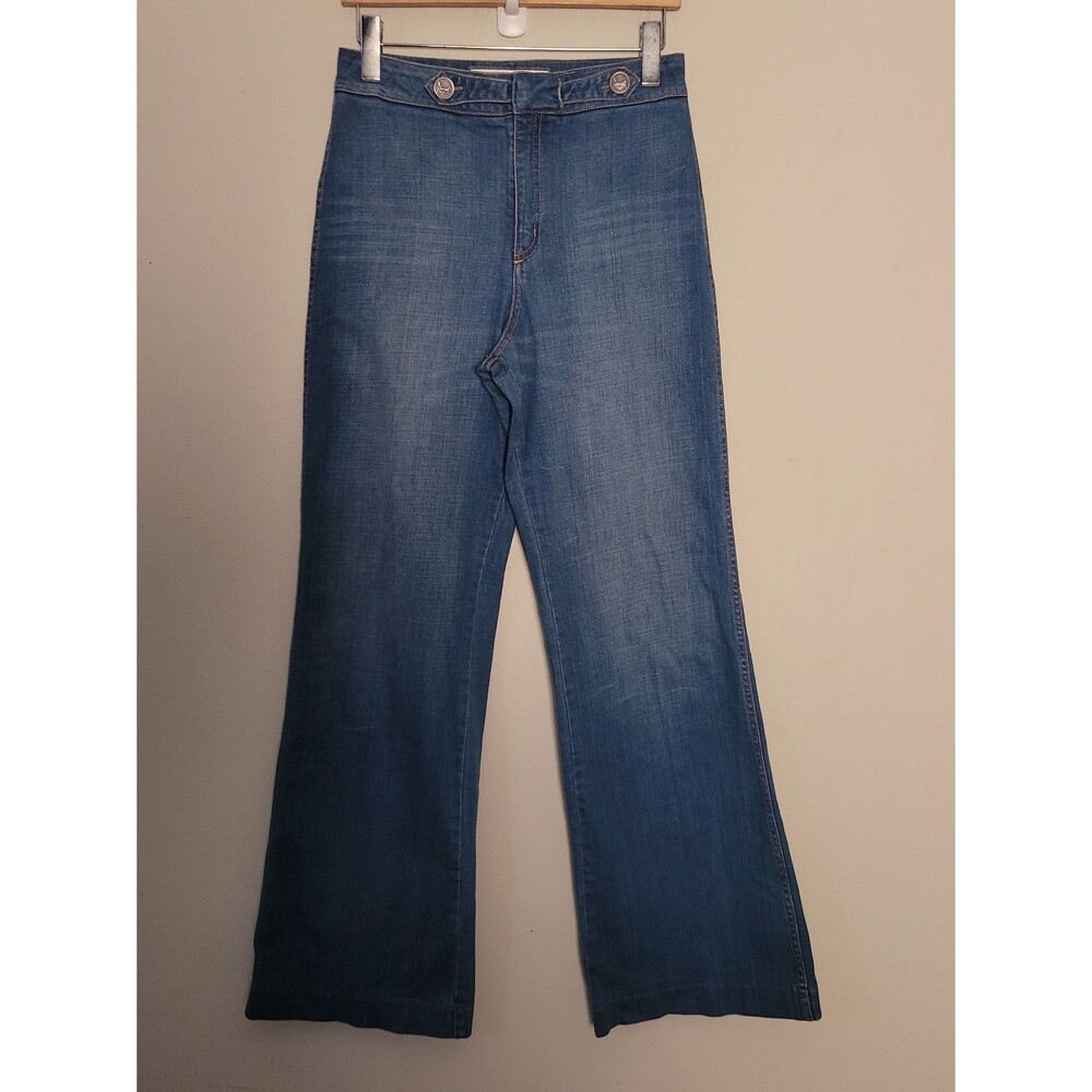 Suzy Radcliffe Wide Leg Flare Jeans Sz 29